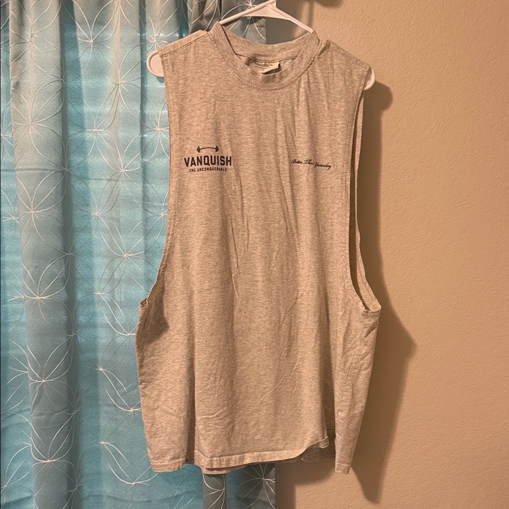 Vanquish Gray Men's Tank Top